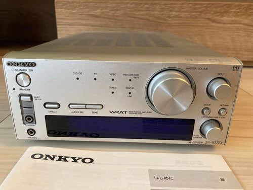 Onkyo Av Amplifiers Sa-907Fx D-102Fx D-057Fxc