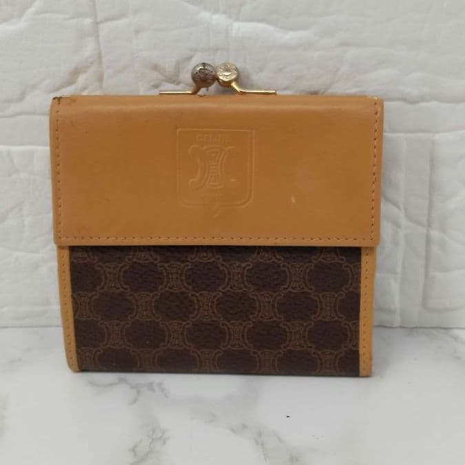 Celine Trifold Wallets Pvc