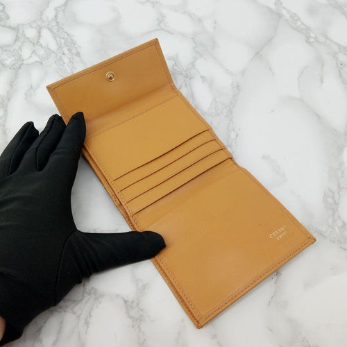 Celine Trifold Wallets Pvc