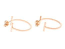 Tiffany Earrings (For Both Ears) Tiffany&Co. T K18 5.0G 473