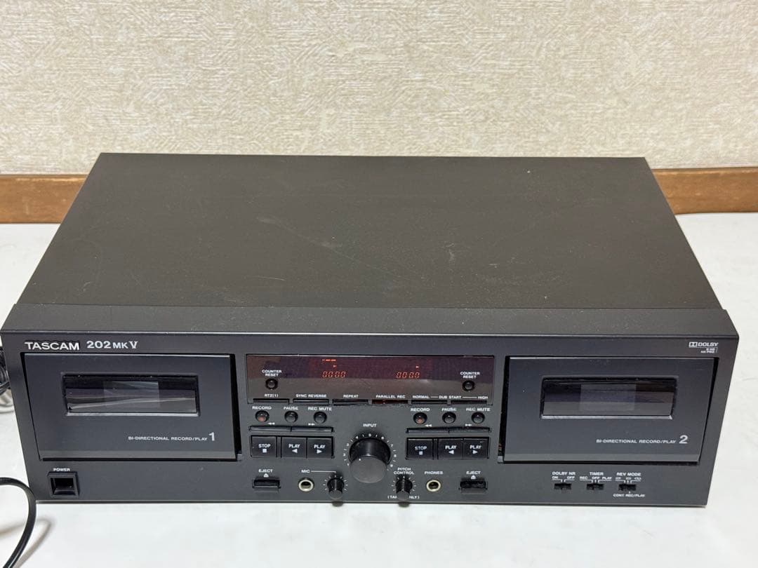 Tascam Cd Md Cassette Deck 202 Mkv