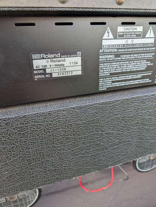 Guitar Amplifier Roland Jc-120B