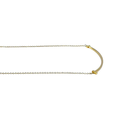 Tiffany Necklace T K18 Pg750 2.8G 671951 13 40.6 46.1Cm/Top 3.7 0.3Cm A