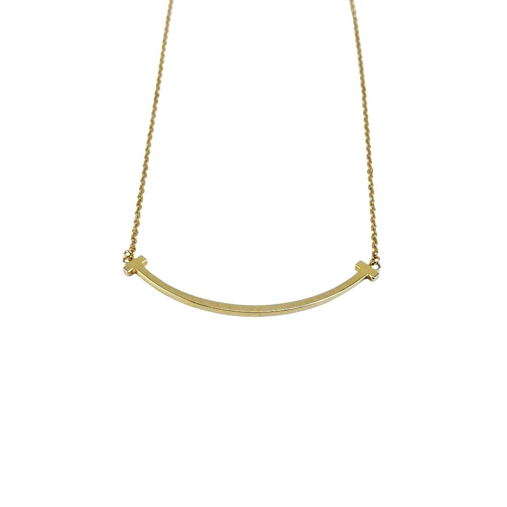 Tiffany Necklace T K18 Pg750 2.8G 671951 13 40.6 46.1Cm/Top 3.7 0.3Cm A