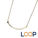 Tiffany Necklace T K18 Pg750 2.8G 671951 13 40.6 46.1Cm/Top 3.7 0.3Cm A