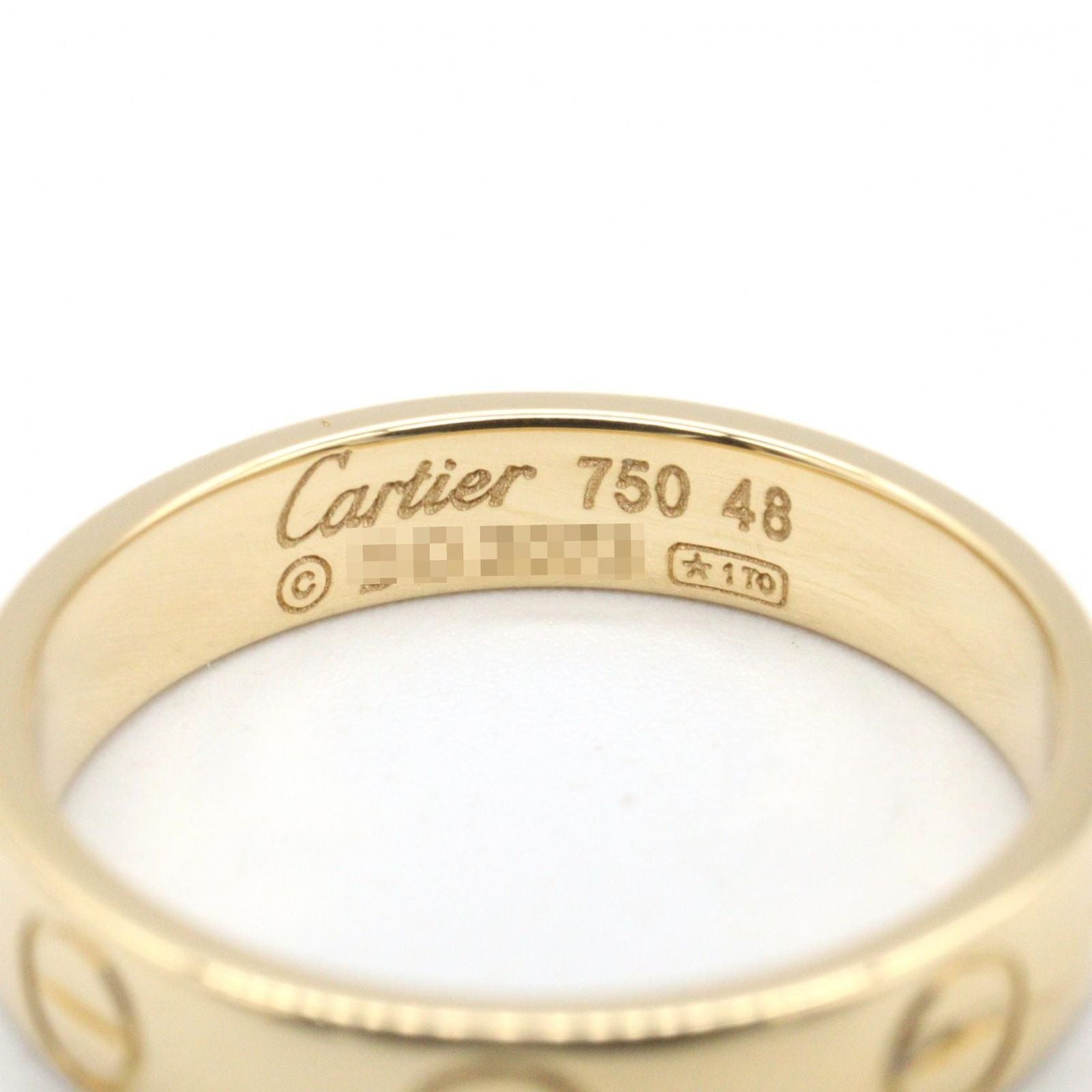 Cartier Ring B4056048 K18 Used A