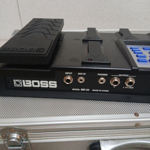 Guitar Effects Units Boss Me-33
