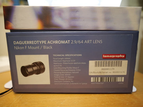 Lomography Lens (Single Focus) 2.9/64 F