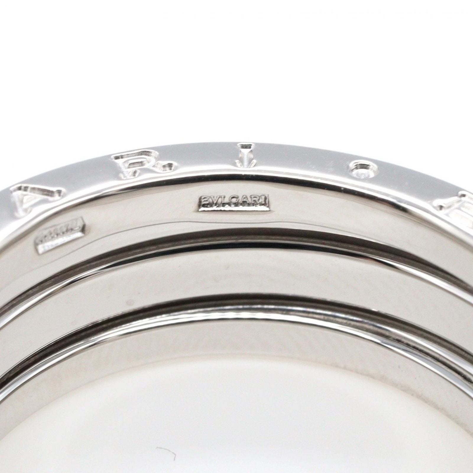 Bvlgari Ring B-Zero1 3 K18Wg Used A