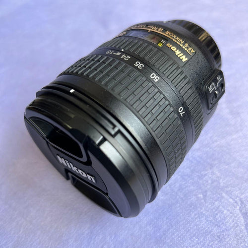 Nikon Lens (Zoom) Af-Snikkor 18 70 1:3.5 4.5G Ed
