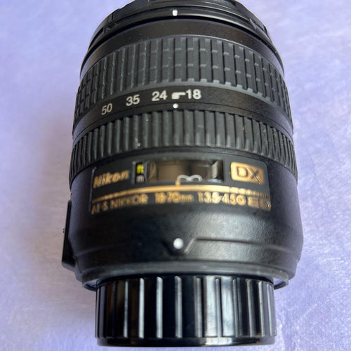 Nikon Lens (Zoom) Af-Snikkor 18 70 1:3.5 4.5G Ed