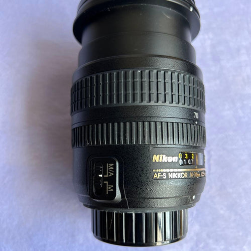 Nikon Lens (Zoom) Af-Snikkor 18 70 1:3.5 4.5G Ed