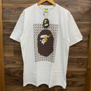 A Bathing Ape T-Shirts Bape Sta Houndstooth Head Tee