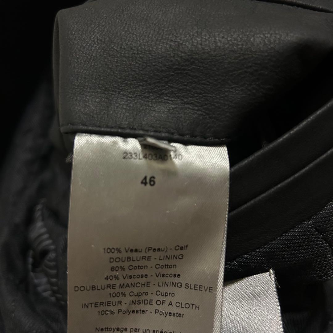 Dior Homme Double Biker Jackets 12Aw