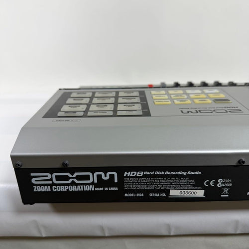 Zoom Multi -Track Recorder Hd8 Hard Disk Recording Studio