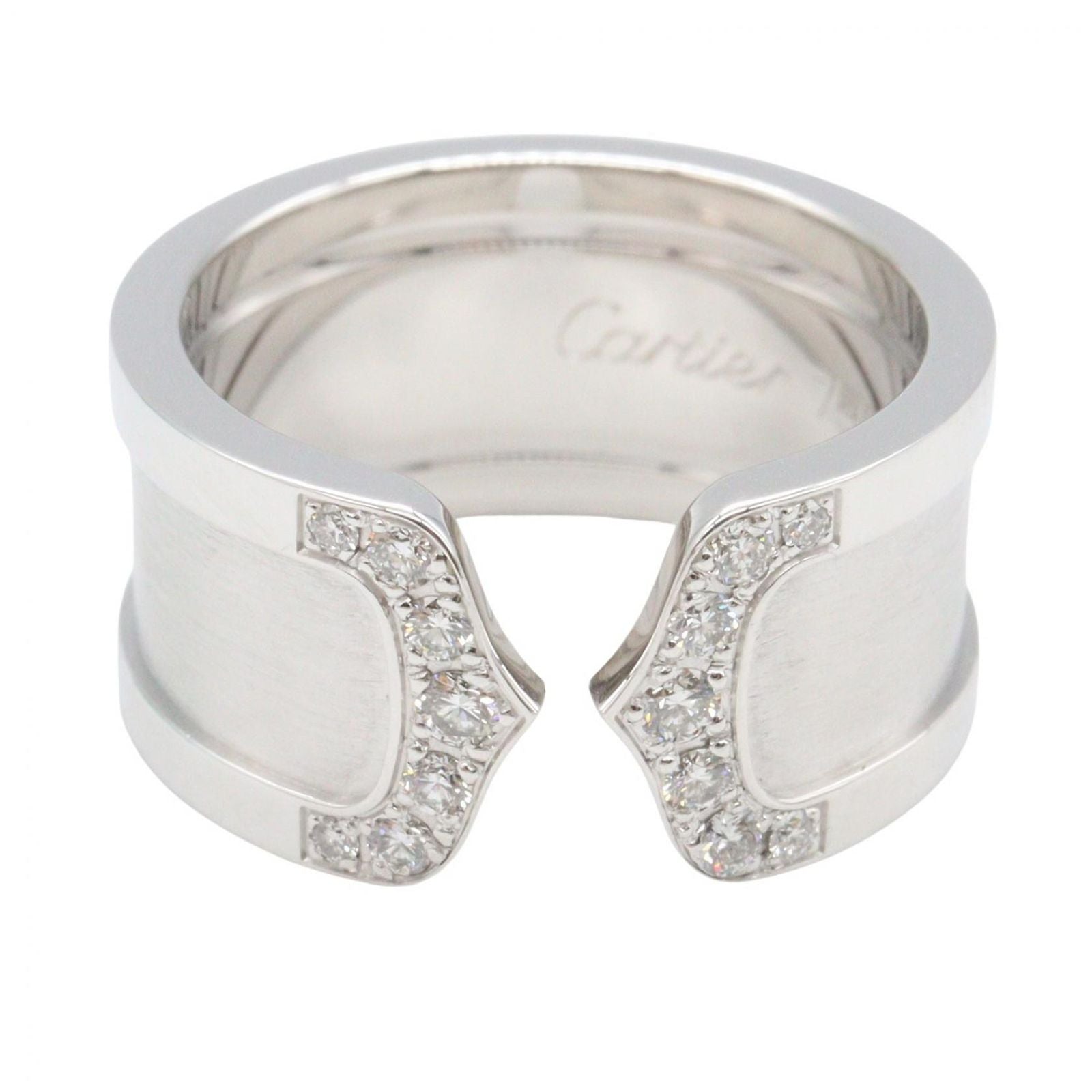 Cartier Ring C2 K18Wg Used A