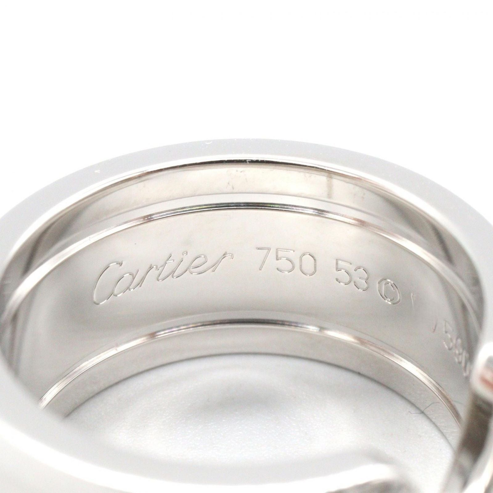 Cartier Ring C2 K18Wg Used A