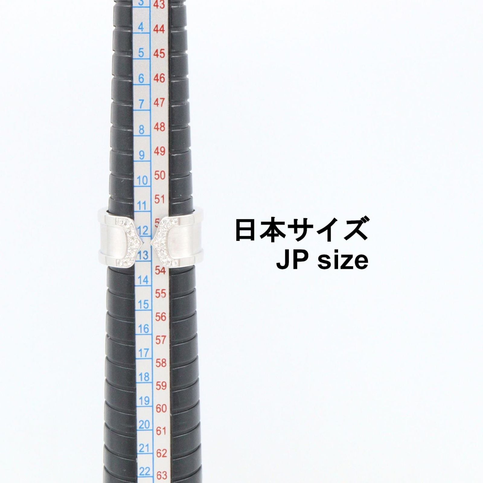 Cartier Ring C2 K18Wg Used A
