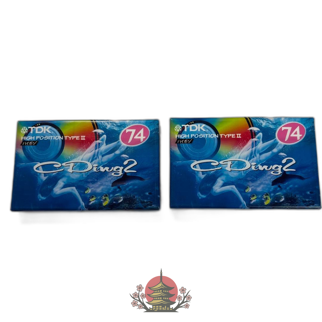 Tdk Cassette Tape Cding2 74 2