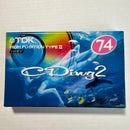 Tdk Cassette Tape Cding2 74 2