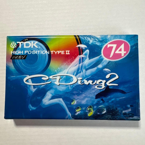 Tdk Cassette Tape Cding2 74 2