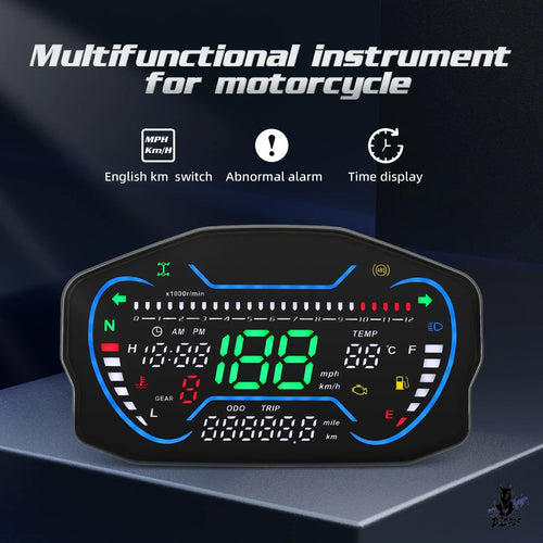 Meter 0-12000Rpm Lcd