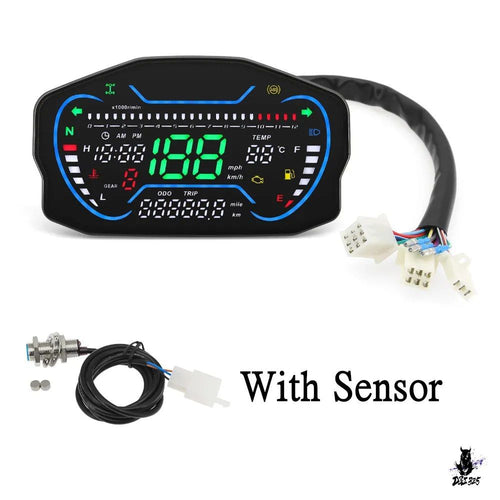 Meter 0-12000Rpm Lcd