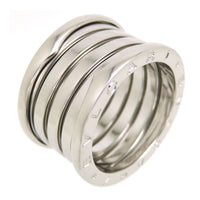 Bvlgari Ring L #56 Au750 (K18Wg)