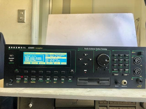 Sampler Kurzweil K2500Rs
