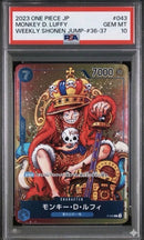 Bandai One -Piece Card Game Psa10 D P-043 36 37