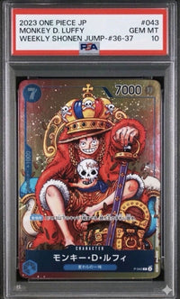 Bandai One -Piece Card Game Psa10 D P-043 36 37