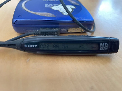Sony Portable Md Players Mz-E80 3