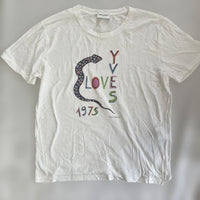 Saint Laurent Paris Short-Sleeve T Love