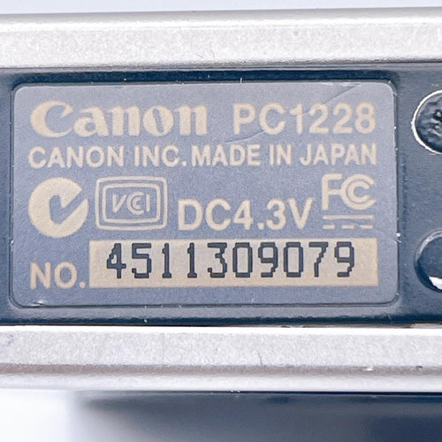 Canon Compact Digital Camera Ixy 10 Pc1228