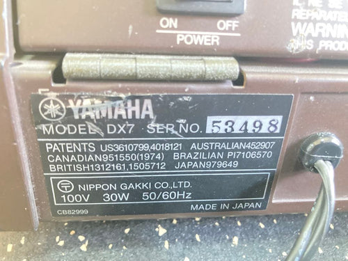 Yamaha Others Dx7 61
