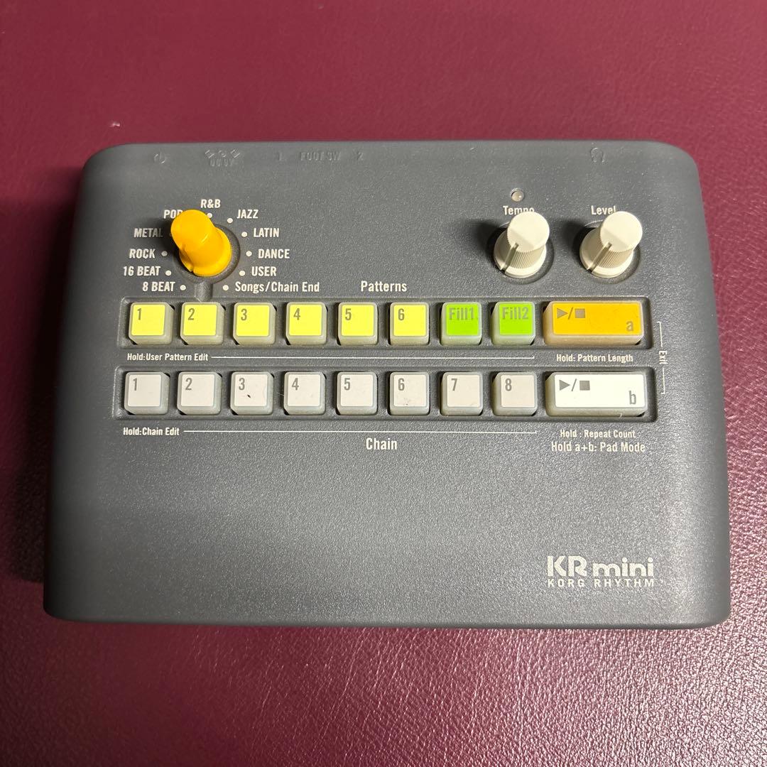 Korg Rhythm Machines Kr Mini
