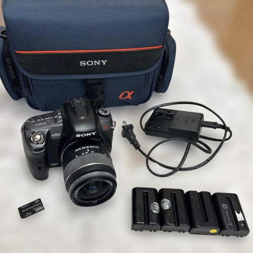 Sony Digital Slrs 550