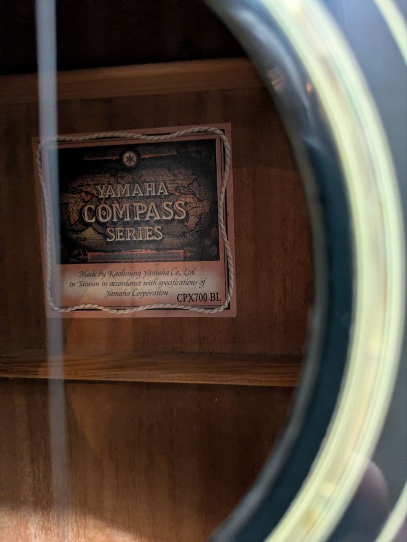 Yamaha Acoustic Guitars Compass Cpx700