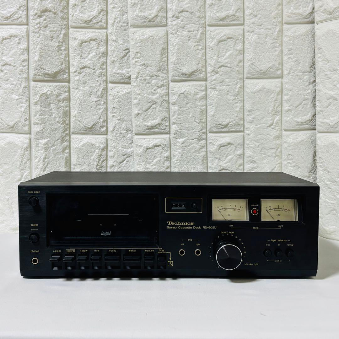 Technics Cd Md Cassette Deck Rs-605U