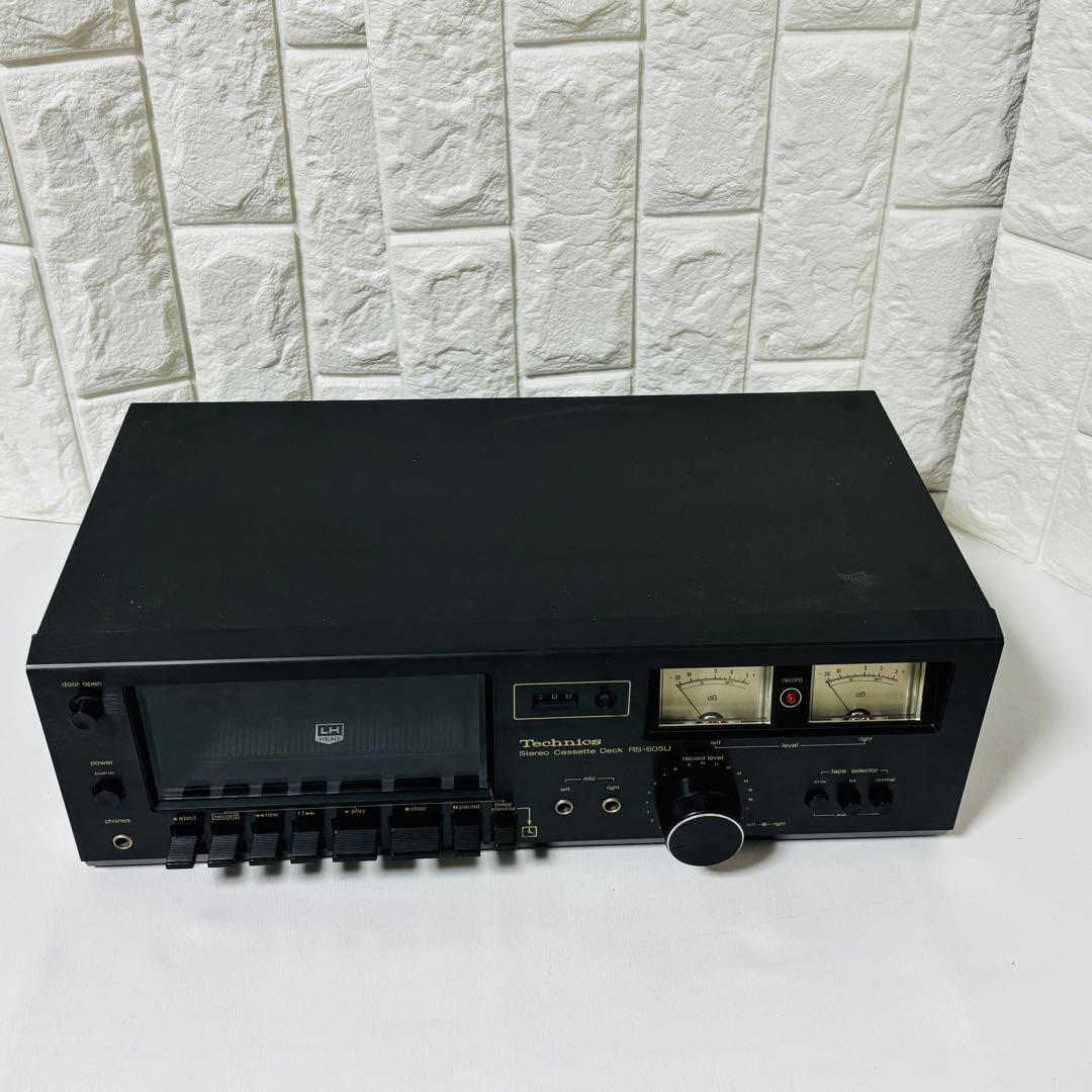 Technics Cd Md Cassette Deck Rs-605U