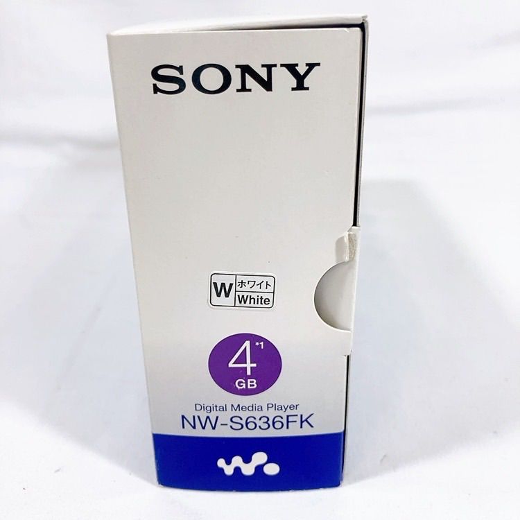 Sony Digital Audio Player Nw-S636Fk Walkman Fm 4Gb Y2K Archive