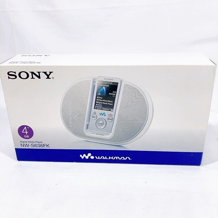 Sony Digital Audio Player Nw-S636Fk Walkman Fm 4Gb Y2K Archive