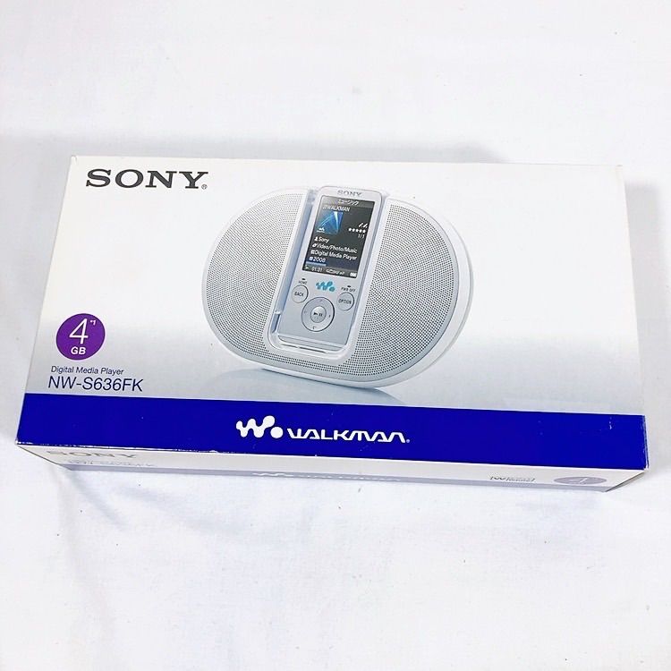 Sony Digital Audio Player Nw-S636Fk Walkman Fm 4Gb Y2K Archive
