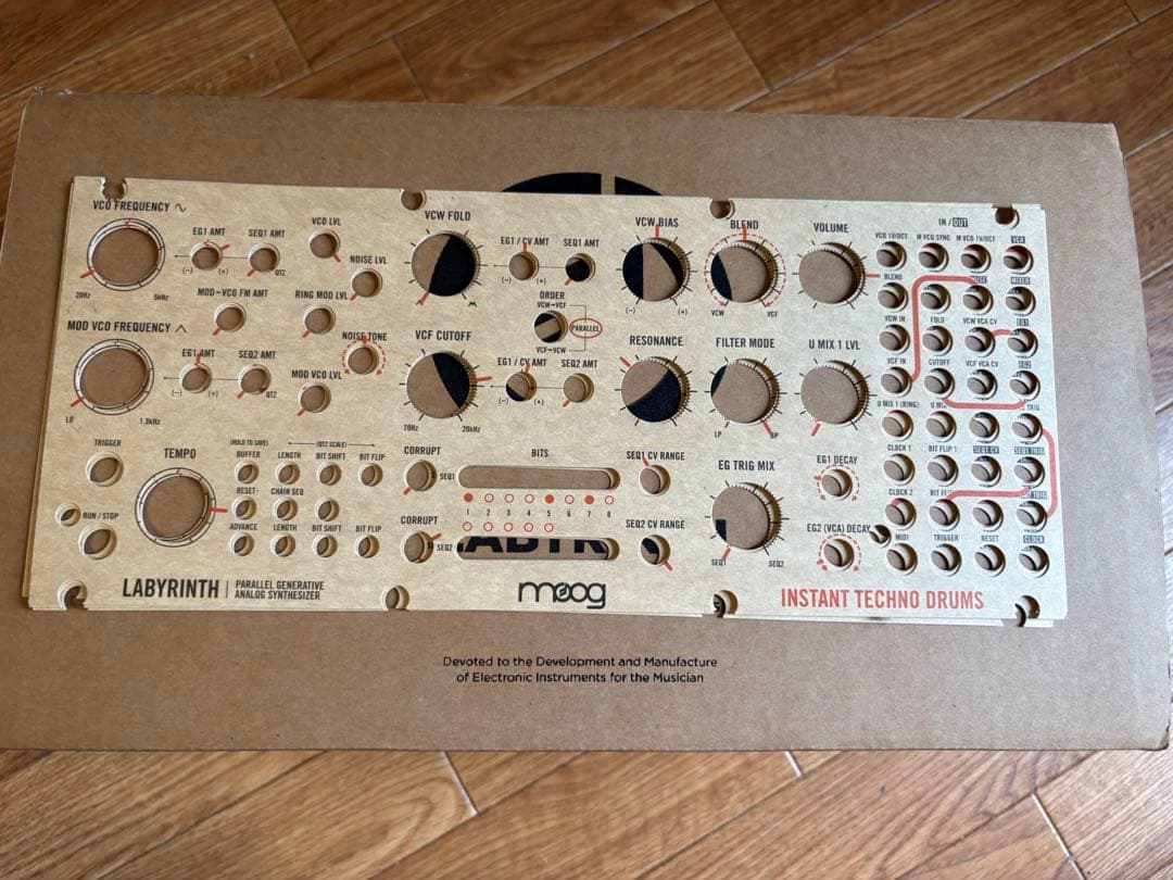 Moog Analog Synthesizers Labyrinth