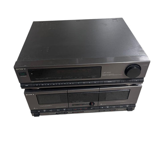 Sony Cd Md Cassette Deck Tc-V610 St-V610Tv