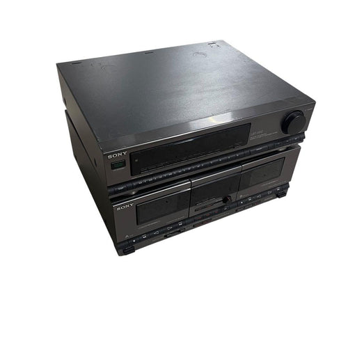 Sony Cd Md Cassette Deck Tc-V610 St-V610Tv
