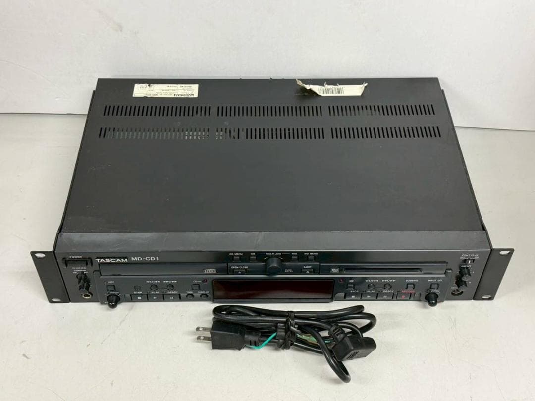 Tascam Cd, Md Cassette Decks Cd/Md Md-Cd1
