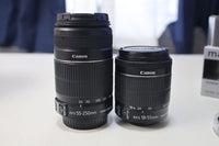 Canon Zoom Lenses Ef-S 18-55Mm 55-250Mm 2