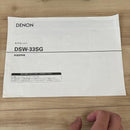 Denon Subwoofer Dsm-33Sg