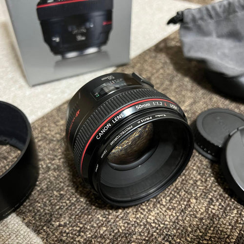 Canon Lens (Single Focus) Ef50Mm F1.2L Usm